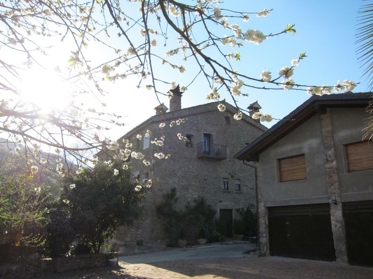 Mas El Llach La Vall de Bianya Esterno foto